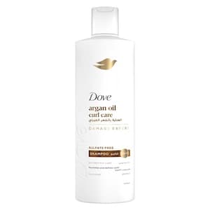Dove Shampoo, Argan Oil Curl Care, 400ml