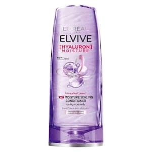 L'Oréal Paris Elvive Hyaluron Moisture 72h Sealing Conditioner for Dehydrated Hair, 360ml