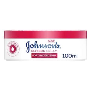 Johnson's  Glycerin Cream For Cracked Skin, Vitamin E Infused 100ml