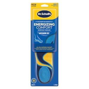 Dr.Scholl's Energizing Comfort with Massaging Gel Everyday Insoles for Men Size 8 to 14