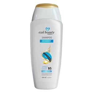 Ezel Beauty Therapy Smooth & Silky Plus Pro Vitamin B5 Anti-Dandruff Shampoo, 400ml