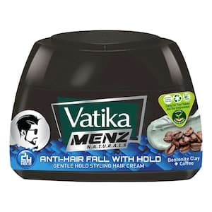 Dabur Vatika Menz Naturals Anti-Hair Fall With Hold Bentonite Clay Plus Coffee Styling Hair Cream 140ml