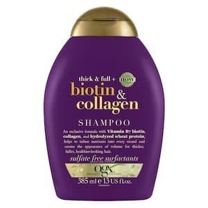 Ogx Thick And Full Plus Biotin And Collagen Shampoo 385ml