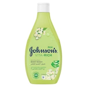 Johnson's Vita-Rich Revitalizing Body Wash with Aloe Vera and Vitamin E 250ml