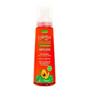 Cantu Avocado Hydrating Styling Mousse with Avocado Oil Flaxseed Oil and Pure Honey 248ml