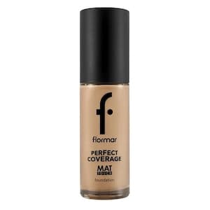 Flormar Perfect Coverage Mat Touch Foundation, 313 Medium Beige