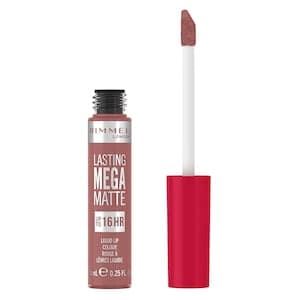 Rimmel London Lasting Mega Matte Liquid Lip Colour,  200 Pink Blink
