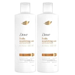 Dove Shampoo Nourishing Oil Care 350ml Pack of 2