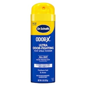 Dr. Scholl's Odour-X Ultra Odour-Fighting Foot Spray Powder 133g