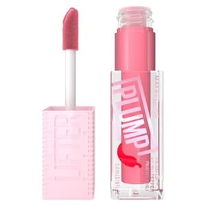 Maybelline New York Lifter Plump Lip Gloss, 001 Blush Blaze