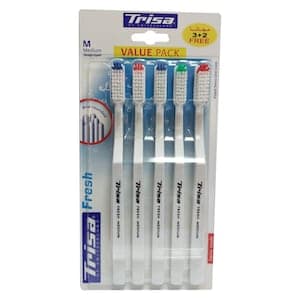 Trisa Fresh Toothbrush Medium 5 PCS