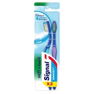 Signal Sensisoft Toothbrush Clean 1+1 FREE