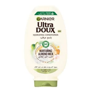 Garnier Ultra Doux Daily Hydrating Conditioner with Nurturing Almond Milk, 360ml
