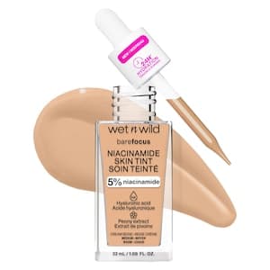 Wet n Wild Bare Focus Niacinamide Skin Tint, Cream Beige