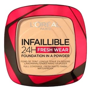 L'Oreal Paris Infallible 24H Fresh Wear Foundation Powder, 200 Golden Sand