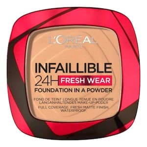 L'Oreal Paris Infallible 24H Fresh Wear Foundation Powder, 260 Golden Sun