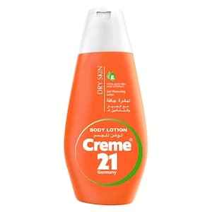 Creme 21 Dry Skin Body Lotion with Aloe Vera and Vitamin E 400ml
