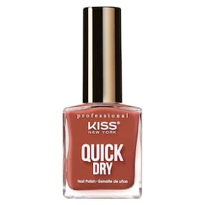 Kiss Quick Dry Nail Polish QP06 I like To Mauve It 13ml