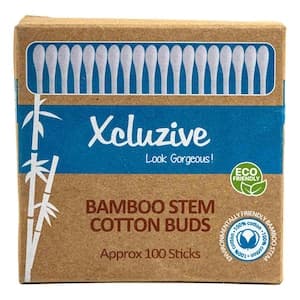 Xcluzive Bamboo Stem Cotton Buds 100 Buds