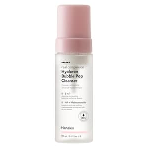 Hanskin Real Complexion Hyaluron Bubble Pop Cleanser 150ml