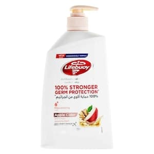 Lifebuoy Germ Protection Rejuvenating Anti-Bacterial Hand Wash With Apple Cider And Ginger 450ml