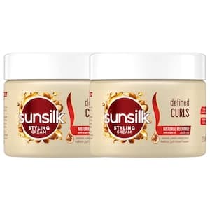 Sunsilk Hair Cream For Defined Curls and Volume Blended with Argan Oil 275ml Pack of 2