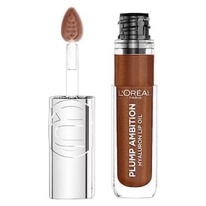L'Oreal Paris Plump Ambition Hyaluron Lip Oil, 510 La Nuit Sparkle