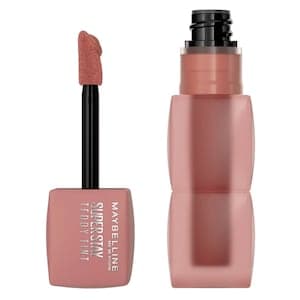 Maybelline New York Super Stay Teddy Tint Velvet Matte Liquid Lipstick, 15 Skinnydip