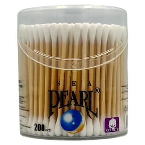 Sea Pearl Bamboo Cotton Swabs 200 Buds