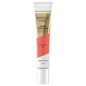 Max Factor X Miracle Pure Satin Matte Cream Blush, 06 Soft Peach