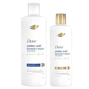 Dove Intensive Repair Shampoo and Intensive Repair Conditioner 400ml+350ml