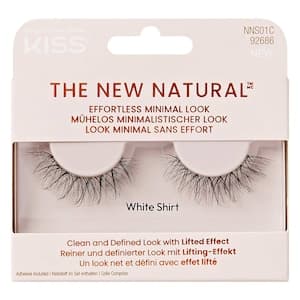 Kiss The New Natural Lashes NNS01C, White Shirt