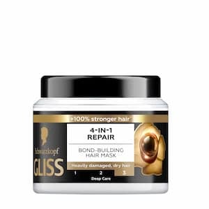 Schwarzkopf Gliss 4-IN-1 Repair Bond-Building Hair Mask, 400ml