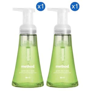 Method Handwash, Green Tea and Aloe, Foaming, 300ml Pack of 2