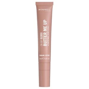 Rimmel London Oh My Gloss! Butter Me Up Lip Gloss, 001 Latte Delight