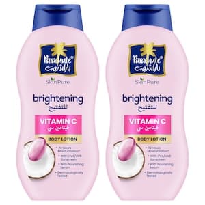 Parachute Vitamin C Body Lotion, 400ml Pack of 2