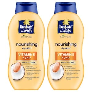 Parachute Vitamin E Body Lotion, 400ml Pack of 2