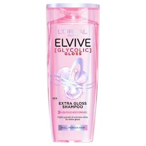 L'Oreal Paris Elvive Glycolic Gloss Extra Gloss for Dull Hair Shampoo, 200ml