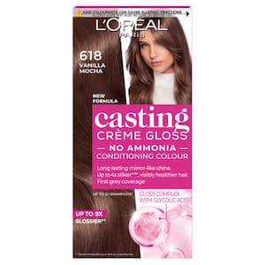 L'Oreal Paris Casting Creme Gloss Conditioning Hair Colour, 618 Vanilla Mocha