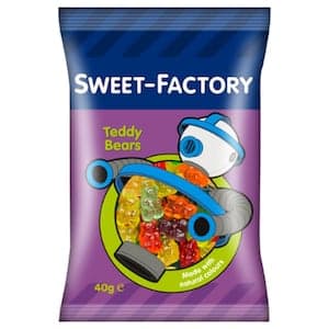 Sweet Factory Teddy Bears, 40g