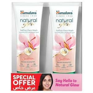 Himalaya Natural Glow Freshness Face Wash, 100ml Pack of 2