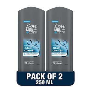Dove Men+Care Hydrating Cleanser,  Clean Comfort, 250ml x 2