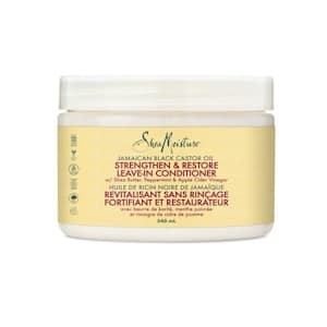 SheaMoisture Leave In Conditioner with 100% Pure Jamaican Black Castor Oil, 340ml