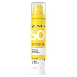 Garnier Super UV Vitamin C Invisible Air-Mist Sunscreen, 75ml