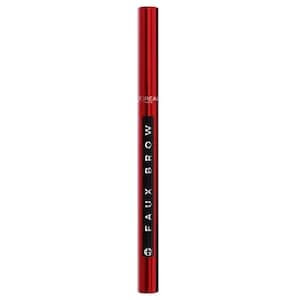 L'Oreal Paris Infallible Faux Brow Eyebrow Pencil, Soft Black, 1ml