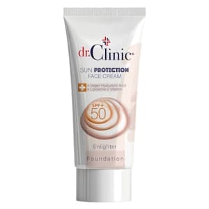 Dr. Clinic Sun Protection Face Cream Enlighter Foundation SPF 50+, 50ml