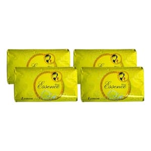 Essence Plus Body Soap Bar, Lemon, 120g Pack of 4
