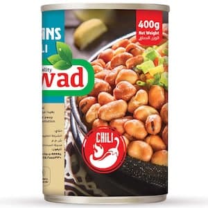 Agwad Premium Fava Beans with Chili, 400g