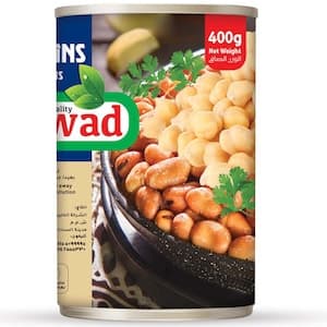 Agwad Premium Fava Beans with Chickpeas, 400g