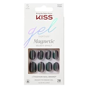 Kiss Gel Fantasy Magnetic Velvety Effect False Nails FMA04